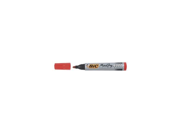 Merkepenn BIC Marking 2000 rød 